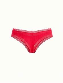 Bonmuse Quần lót ren nữ 6 chiếc/gói, quần lót đa năng cạp vừa - Nhiều màu - Xem 3