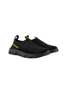 Salomon Rx Moc 3.0 Atq Women's Casual Athletic Shoes Black / Lemon L47855800 - Black/Black/Lemon - View 2