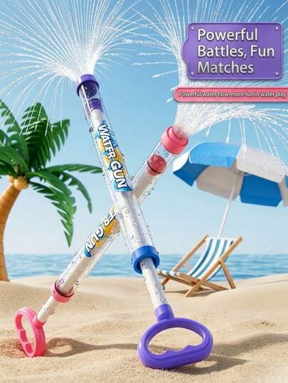 MINKOJA MINKOJA 1PC Fireworks Pull-Out Water Gun Summer Swimming Party Lawn Interactive Water Spray Toy Water Park Beach Summer Water Sprinkle Gift,Pool Toys,Toy Gun(Suitable For Ages 3+)
