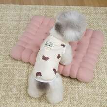 PETSIN 宠物春季新款狗狗服装 动物用品 宠物服装 狗狗背心 猫咪T恤 泰迪熊套装 小型动物服装 休闲酷炫背心 狗狗服装 猫咪服装 春夏两季新款背心 - 彩色 - 查看 22