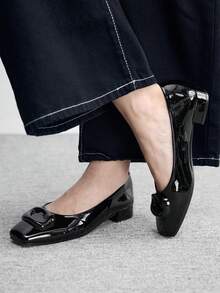 CUCCOO BIZCHIC 女士时尚平底鞋 - 黑色 - 查看 4