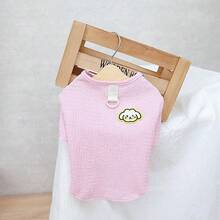 PETSIN 宠物春季新款狗狗服装 动物用品 宠物服装 狗狗背心 猫咪T恤 泰迪熊套装 小型动物服装 休闲酷炫背心 狗狗服装 猫咪服装 春夏两季新款背心 - 彩色 - 查看 26