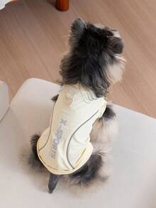 PETSIN Quần áo thú cưng mùa xuân mới, đồ dùng cho thú cưng, quần áo cho thú cưng, áo ba lỗ cho chó, áo thun cho mèo, trang phục cho gấu bông, trang phục cho động vật nhỏ, áo ba lỗ thường ngày mát mẻ, quần áo cho chó, quần áo cho mèo, áo ba lỗ hai mùa xuân hè mới. - Nhiều màu - Xem 26