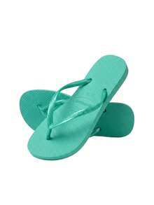 Havaianas Slim Women's Flip-Flops Metallic Virtual Green 4000030 - Metallic Virtual Green - View 3