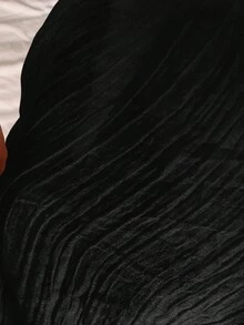 Aloruh 女士优雅浅黄色露背系带迷你连衣裙 - 黑色 - 查看 9