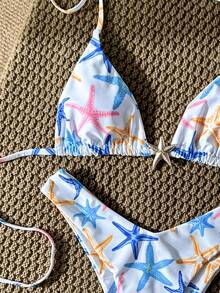 Swim Mod Bộ bikini hai mảnh màu trơn dành cho nữ, trang trí kim loại, gợi cảm, thích hợp cho mùa hè. - Nhiều màu - Xem 1