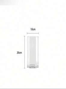 Acrylic Transparent Cylinder Vase Set, Tall Floor Vases Unbreakable Plastic Vases, Suitable For Living Room, Desk, Wedding Centerpiece Flower Bouquet Decoration In Different Sizes - Clear - View 17
