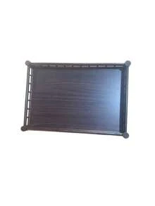 1 Khay gỗ óc chó có tay cầm, dùng để đựng thức ăn, đồ ăn nhẹ, đồ uống, sushi, bít tết, pizza, món tráng miệng, bánh ngọt, bánh mì, khay ăn sáng, khay cà phê, khay trà, đĩa đựng đồ nguội. - Màu Tím - Xem 13