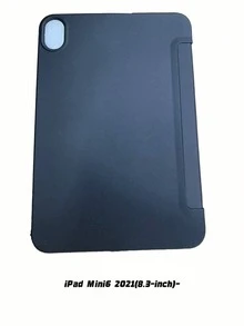 Ốp lưng máy tính bảng mềm chống sốc, tương thích với iPad, thiết kế siêu mỏng với chân đế thông minh và chức năng tự động bật/tắt màn hình, chất liệu da TPU, tương thích với Apple Mini 4/5/6, 9.7/10.2/10.5 inch, Air 4/5/6, thế hệ thứ 10, 10.9 inch, Pro 11 inch, Air 11 (M2), Air 13 và Pro 11 (M4) - Màu đen - màu đen - Xem 17