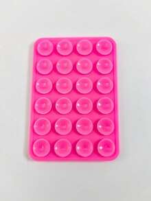 1个手机硅胶吸盘，带24个方形吸盘，双面硅胶吸盘手机支架，适用于手机壳、自拍、视频等多种场景。 - 彩色 - 查看 10