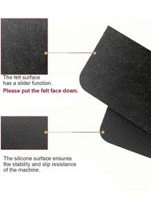 1PC Heat Resistant Mat For Air Fryer, Heat Resistant Pad Countertop Protector Mat Coffee Maker Mat For Countertops For Air Fryer, Coffee Maker - View 3