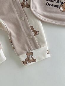 Loomiva Casual Colorblock Patchwork Newborn Baby Gift Set - Multicolor - View 10