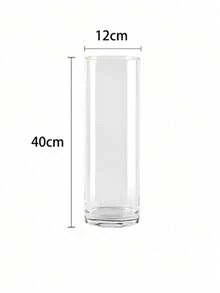 Acrylic Transparent Cylinder Vase Set, Tall Floor Vases Unbreakable Plastic Vases, Suitable For Living Room, Desk, Wedding Centerpiece Flower Bouquet Decoration In Different Sizes - Clear - View 11