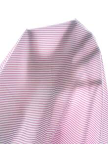 SHEIN Tween Girl Striped Lightweight Sun Protection Shirt, Spring & Summer,Holiday,Summer,Travel - Pink - View 6