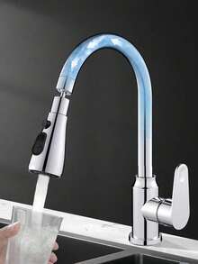 1 Ống nối dài vòi nước đa năng, đầu phun xoay 360° cho bồn rửa, phụ kiện vòi chống bắn nước tiết kiệm nước, vòi sen nhà bếp và phòng tắm, quà tặng tân gia - Bạc - Xem 7
