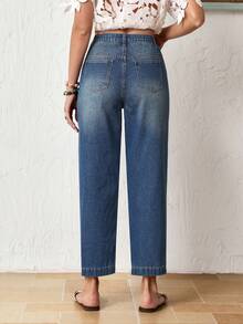 EMERY ROSE Quần jean skinny nữ đa năng, thích hợp mặc hàng ngày đi làm. - Màu xanh lam - Xem 2