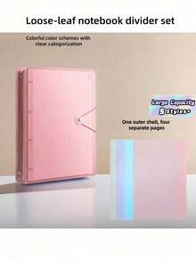 1 chiếc bìa đựng tài liệu khổ A4 dung lượng lớn, chắc chắn, bền bỉ, chống nước, nhẹ, thiết kế gấp gọn, nhiều ngăn, khóa chun, nhiều màu sắc, đồ dùng học tập, văn phòng phẩm, du lịch, đồ dùng thiết yếu cho năm học mới, hộp đựng tài liệu, kẹp hồ sơ, sắp xếp dự án. - Nhiều màu - Xem 1
