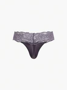 Bisouelle 5 chiếc quần lọt khe ren hoa, đồ lót gợi cảm - Nhiều màu - Xem 14