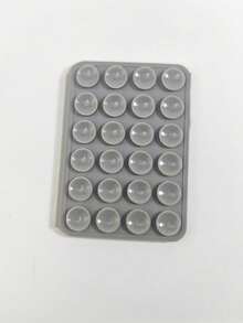 1个手机硅胶吸盘，带24个方形吸盘，双面硅胶吸盘手机支架，适用于手机壳、自拍、视频等多种场景。 - 彩色 - 查看 12
