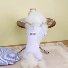 PETSIN 宠物春季新款狗狗服装 动物用品 宠物服装 狗狗背心 猫咪T恤 泰迪熊套装 小型动物服装 休闲酷炫背心 狗狗服装 猫咪服装 春夏两季新款背心 - 彩色 - 查看 27