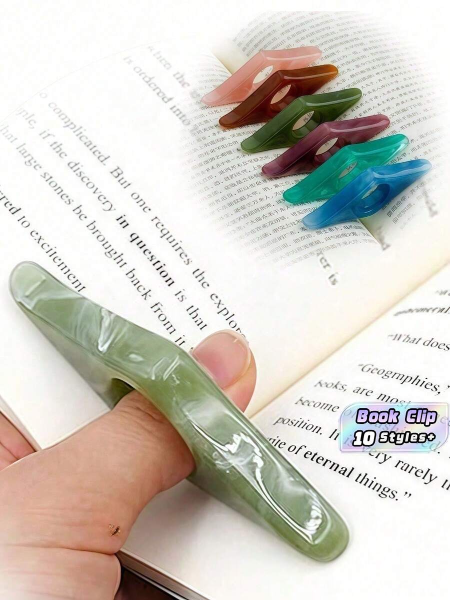 1个拇指书夹，阅读工具，拇指书夹/书签，咖啡伴侣，拇指按压书签，拇指按压书夹，阅读助手，阅读工具，学生书籍配件，延长器，便捷书签，阅读工具，学生书籍配件，开书器，便捷书签