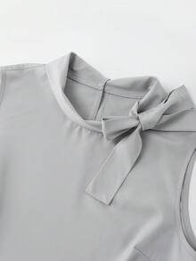SHEIN Franclia Bộ đồ hai mảnh dành cho nữ - Xám - Xem 6