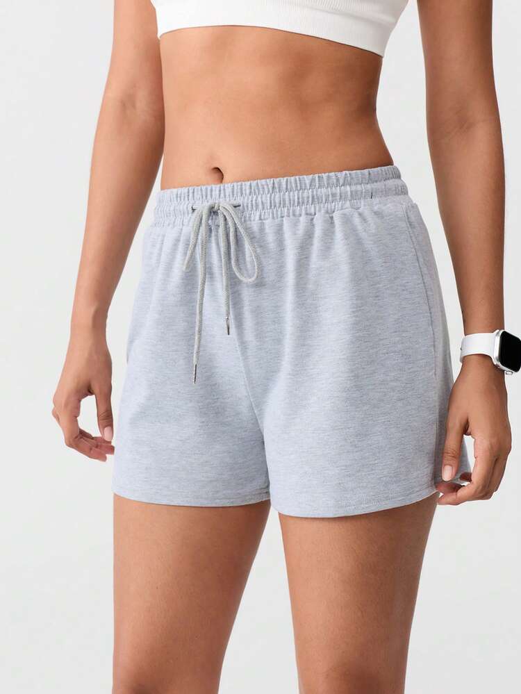 LOUNGEISTA 3 Packs Solid Elastic Waist Knotted Relaxed Athletic Shorts Sleep Shorts, Vacation, Breezy Comfort Fall Clothes, - Multicolor - View 9
