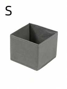 1/3/6/9/12 Stücke faltbare Stoff Schubladeneinteilungen Aufbewahrungsboxen für Unterwäsche, BHs, Socken, T-Shirts, Hosen, Schlafzimmer Schrank Organisation - Grau - Übersicht 9