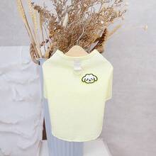 PETSIN 宠物春季新款狗狗服装 动物用品 宠物服装 狗狗背心 猫咪T恤 泰迪熊套装 小型动物服装 休闲酷炫背心 狗狗服装 猫咪服装 春夏两季新款背心 - 彩色 - 查看 23