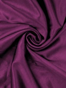 Women's Shiny Woven Fabric Sleeveless Gathered Waist Fitted Casual Camisole, Suitable For Spring, Autumn And Winter - Purple - View 3
