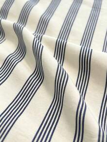 SHEIN Franclia Women Tops - Blue and White - View 3