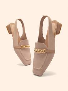 CUCCOO BASICS Women's Shoes New Fashionable And Comfortable Versatile Flat Shoes - Pink Apricot - View 5
