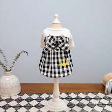 PETSIN Dog Clothing, Cat Clothing, Animal Skirts, Pet Spring/Summer New Collection, Puppy Dress, Princess Versatile Dress, Printed Stripes, Small Animal Clothing, Cool Sunscreen - Multicolor - View 25