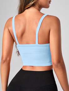Breezaya Women Sports Tees & Tanks Plain - Baby Blue - View 2