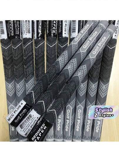 13PCS MCC Golf Grips, Golf Accessories Standard Midsize Size Grey Blue Red 60R Grip