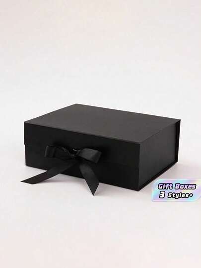 2 piezas Cajas de regalo plegables y reutilizables, cajas de embalaje universales para familia, amigos, fiestas, cumpleaños, bodas, Navidad, San Valentín, fácil de montar, caja de almacenamiento, contenedor para envolver regalos