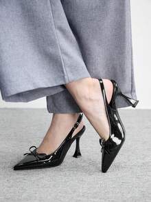 CUCCOO BIZCHIC 女士时尚高跟凉鞋 - 黑色 - 查看 3
