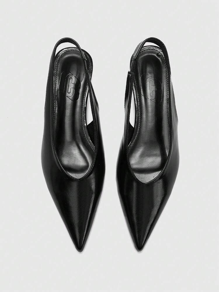 CUCCOO BIZCHIC Temperament Small Slope Heel Women's Shoes