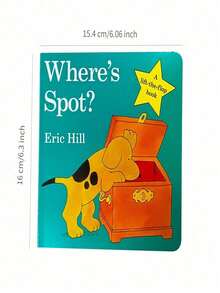 1PC, 16cm*16cm, Board Book, Single Pop-Up Book, Classic Works, Bedtime Reading, Easy-To-Understand Illustrations, Exquisite Design, Parent-Child Design, Life Journal, Rounded Corners, "Dearest Zoo"; 1pc, 16cm*16cm, Board Book, Anti-Bite, Classic Works, Parent-Child Activity, Parent-Child Design, Life Journal, Rounded Corners, "Where Is Xiao Bo" - Multicolor - View 10