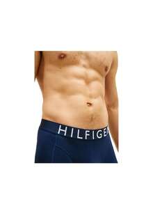 Tommy Hilfiger 3 paquete Men Trunks - Ptch Blu/Ptch Blu/Ptch Blu - Ver 4