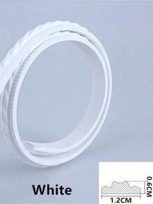 1m Tira decorativa autoadhesiva de PVC suave para decoración de techos, pisos y juntas de paredes, moldura 3D - Multicolor - Ver 18