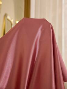 MuseNap CURVE Conjunto de pijama de talla grande con cuello en V, parches de encaje y bordados elegantes - Rosa vieja - Ver 7
