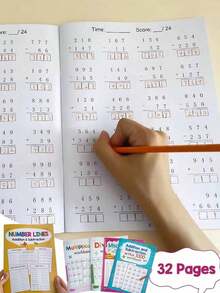 26 English Letters Tracing Workbook,28 Pages Of A-Z Alphabet Practice Paper Learning English Exercise Book, ABC Writing Workbook Handwriting Workbook For Preschool Kids - Yellow - View 6
