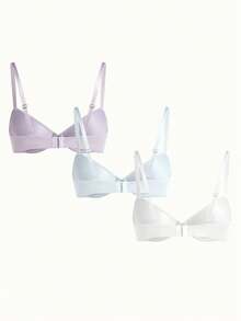 Bonmuse Bộ 3 áo ngực có gọng thời trang nữ MIMILEMON - Nâng ngực, tạo dáng gợi cảm, thoải mái suốt cả ngày, định hình vóc dáng hàng ngày. - Nhiều màu - Xem 3