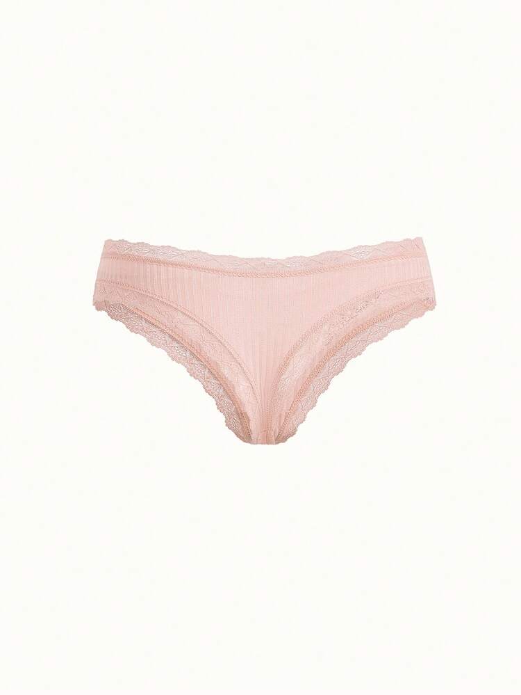 Bonmuse Quần lót ren nữ 6 chiếc/gói, quần lót đa năng cạp vừa - Nhiều màu - Xem 16