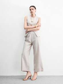 CUCCOO BIZCHIC Giày nữ đơn giản, thời trang, mũi tròn, cao gót. - Màu be - Xem 6