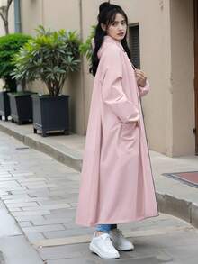 SHEIN 时尚多功能雨衣 长款全身防雨雨衣 女士加厚雨衣 防水防风雨披 多功能雨衣 户外活动雨衣 雨衣 骑行旅行登山雨衣 白色雨衣 粉色雨衣 紫色雨具 女士户外服装、办公室、家居、旅行、背部 - 彩色 - 查看 15