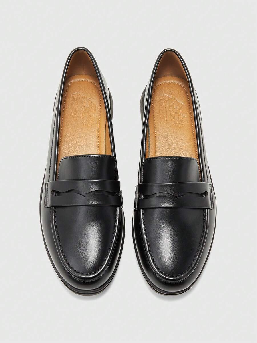 CUCCOO BIZCHIC Women's Casual Commuting Fashion Loafers - Black - View 1