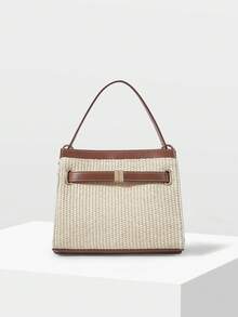 WOMEN'S HANDBAGS, EXQUISITE MINIMALIST COMMUTER VACATION SHOULDER BAGS - Apricot - View 3