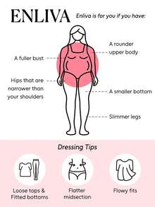 Enliva Áo kiểu nữ cỡ lớn chấm bi cổ yếm vạt lệch vai xếp nếp không tay - Đen và trắng - Xem 5